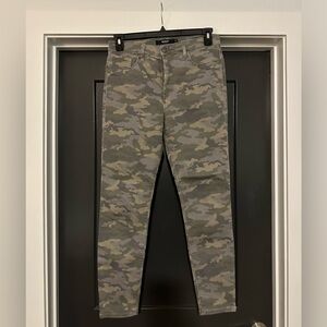 Hudson Barbara Skinny Camo Jeans